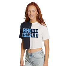 Load image into Gallery viewer, Rhode Island Rams Split Tee