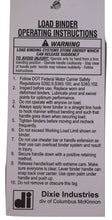 Load image into Gallery viewer, Qty 5 - Ratchet Chain Binder for ⅜" - ½" G70 &amp; G80 Transport or G43 High Test Chain