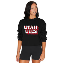 Load image into Gallery viewer, Utah Retro Black Crewneck