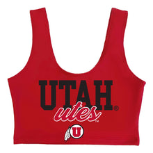Load image into Gallery viewer, Utah Red Crop Tank Top