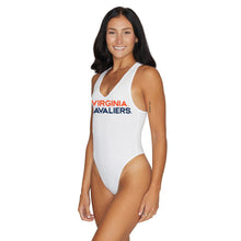 Load image into Gallery viewer, Virginia Cavaliers White Bodysuit