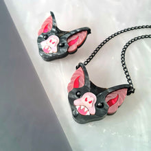 Load image into Gallery viewer, Vampire Bat Necklace by Cherryloco