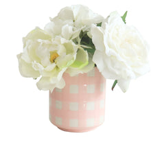 Load image into Gallery viewer, Gingham Vase