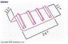 Load image into Gallery viewer, Heavy Duty Veeboards® Corner Protector Longer Edge | SIZE OPTIONS