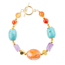 Load image into Gallery viewer, Victoria Carnelian Multi-Stone Bracelet