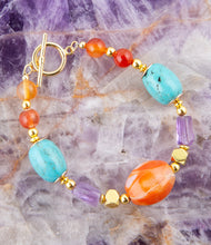 Load image into Gallery viewer, Victoria Carnelian Multi-Stone Bracelet