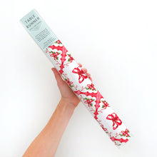 Load image into Gallery viewer, Vintage Holiday Bow Table Runner