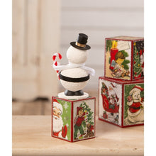Load image into Gallery viewer, Vintage Jolly Snowman by Bethany Lowe Designs