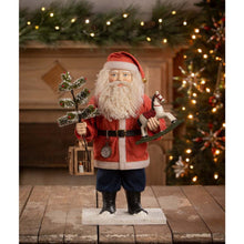 Load image into Gallery viewer, Vintage Santa with Toy Horse by Bethany Lowe Designs
