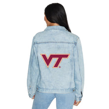 Load image into Gallery viewer, Virginia Tech Denim Jacket