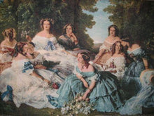 Load image into Gallery viewer, DaDa Bedding 'Her Ladies in Waiting' Spanish Party Classical French Rococo Woven Tapestry Wall Hanging - 36" x 50"