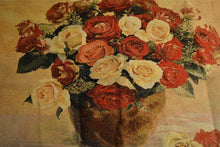 Load image into Gallery viewer, Tache Tapestry Red Rose Bouquet Valentine's Proposal Wall Hanging Art 27 x 20 (12442E)