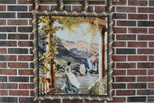 Load image into Gallery viewer, Tache Tapestry Faraway Longing Coastal Mountain Range Wall Hanging Artwork 28 x 31 (13606)