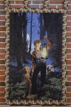 Load image into Gallery viewer, Tache Where the Red Fern Grows Tapestry Decorative Wall Hanging 28 x 47 (12243)