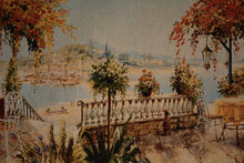 Load image into Gallery viewer, Tache Tapestry Summer Ocean View Coastal Table for Two Wall Hanging Art 28 x 47 (13571B)