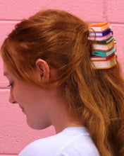 Load image into Gallery viewer, Book Stack Hair Claw