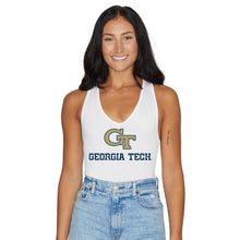 Load image into Gallery viewer, Georgia Tech White Bodysuit
