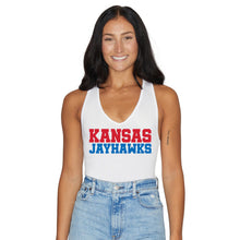 Load image into Gallery viewer, Kansas Jayhawks White Bodysuit