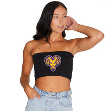 Load image into Gallery viewer, West Chester University Black Bandeau Top