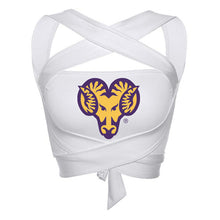 Load image into Gallery viewer, West Chester University White Multi Way Bandeau Top