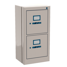 Load image into Gallery viewer, Filing Cabinet for Minifigs made using LEGO parts - B3 Customs