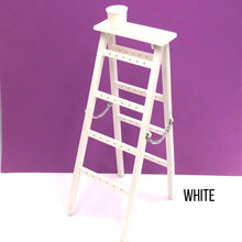 Load image into Gallery viewer, Vintage Ladder Earring Rack - Stud Earring Organizer