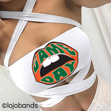 Load image into Gallery viewer, Game Day White Multiway Bandeau