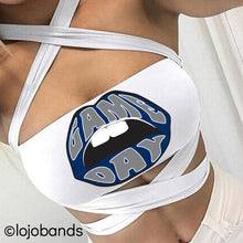 Load image into Gallery viewer, Game Day White Multiway Bandeau