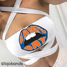 Load image into Gallery viewer, Game Day White Multiway Bandeau