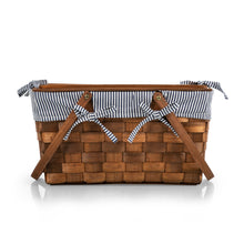 Load image into Gallery viewer, Kansas Handwoven Wood Picnic Basket