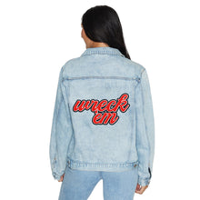 Load image into Gallery viewer, Wreck 'Em Denim Jacket