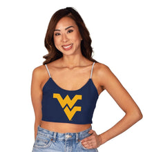 Load image into Gallery viewer, West Virginia Mountaineers Navy Blue Spaghetti Tank