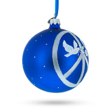 Load image into Gallery viewer, Pacifist Glass Ball Christmas Ornament 4 Inches