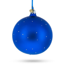 Load image into Gallery viewer, Pacifist Glass Ball Christmas Ornament 4 Inches
