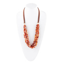Load image into Gallery viewer, Xavier Carnelian Multi-Strand Necklace