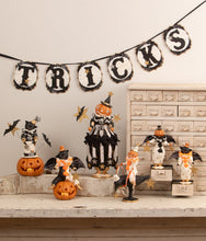 Load image into Gallery viewer, Top Hat Jack with Cat | Halloween Decor | Bethany Lowe