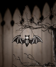 Load image into Gallery viewer, Batty Skeleton Ornament