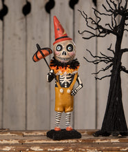 Load image into Gallery viewer, Circus Skelly | Halloween Decor | Bethany Lowe