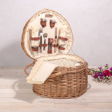 Load image into Gallery viewer, Heart Picnic Basket