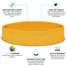 Load image into Gallery viewer, Premium Terry Cloth Cotton Sweatbands