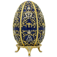 Load image into Gallery viewer, 1895 Twelve Monograms Royal Imperial Metal Easter Egg