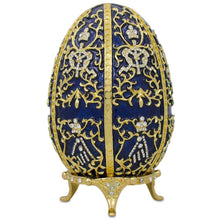 Load image into Gallery viewer, 1895 Twelve Monograms Royal Imperial Metal Easter Egg