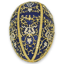 Load image into Gallery viewer, 1895 Twelve Monograms Royal Imperial Metal Easter Egg