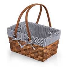 Load image into Gallery viewer, Kansas Handwoven Wood Picnic Basket