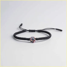 Load image into Gallery viewer, Mandalas Tibetan Handmade Lucky Bracelet - Black