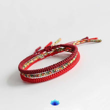 Load image into Gallery viewer, Handmade Lucky Knots Bracelet