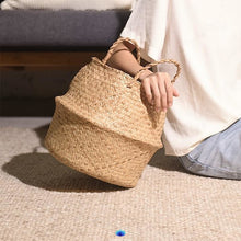 Load image into Gallery viewer, Handmade Rattan Storage Baskets