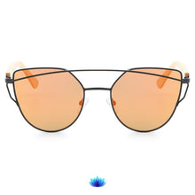Load image into Gallery viewer, Cat Eye Bamboo Sunglasses