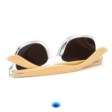 Load image into Gallery viewer, Retro Wood Frame Sunglasses