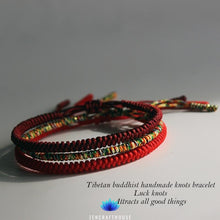 Load image into Gallery viewer, Handmade Lucky Knots Bracelet